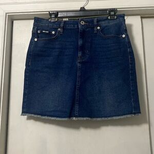 DKNY JEANS women’s size 8 dark denim A line skirt